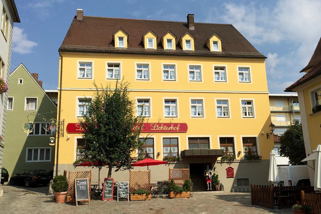 Landgasthof-Hotel Lichterhof Uffenheim Exteriör bild